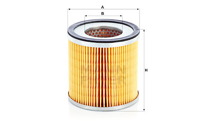 Filtre à air MANN-FILTER C 1247