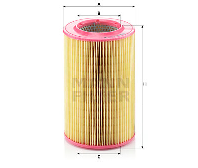 Filtre à air MANN-FILTER C 1596