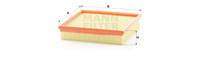 Filtre à air MANN-FILTER C 2290