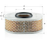 Filtre à air MANN-FILTER C 26 175