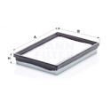 Filtre à air MANN-FILTER C 27 025