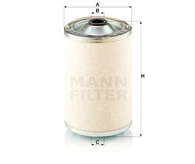 Filtre à carburant MANN-FILTER BF 1018/1