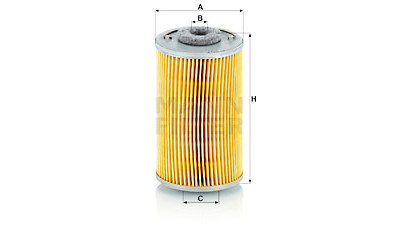 Filtre à carburant MANN-FILTER P 707