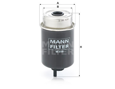 Filtre à carburant MANN-FILTER WK 8185