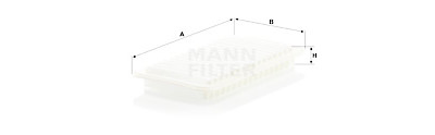 Filtre à air MANN-FILTER C 31 023