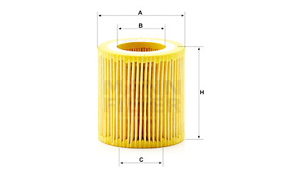 Filtre à huile MANN-FILTER HU 8011 z