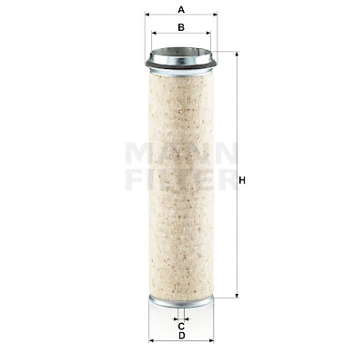 Filtre à air supplémentaire MANN-FILTER CF 1000