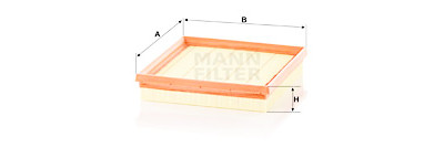 Filtre à air MANN-FILTER C 21 014