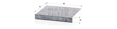 Filtre, air de l'habitacle