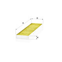 Filtre, air de l'habitacle