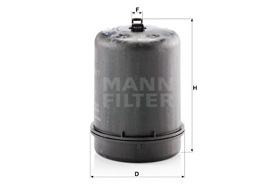 Filtre à huile MANN-FILTER ZR 9007