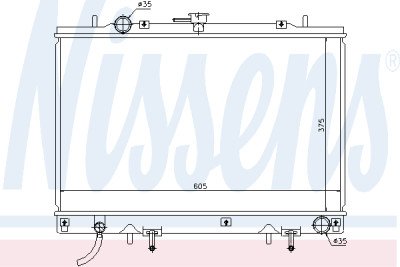 Radiateur, refroidissement du moteur