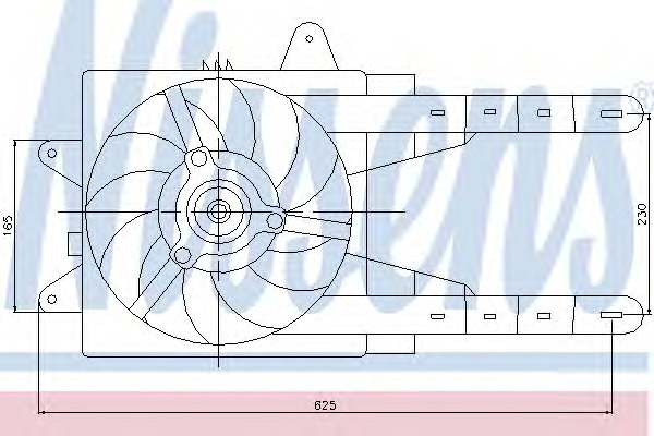 Ventilador, refrigeración del motor