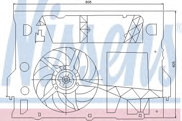 Ventilador, refrigeración del motor
