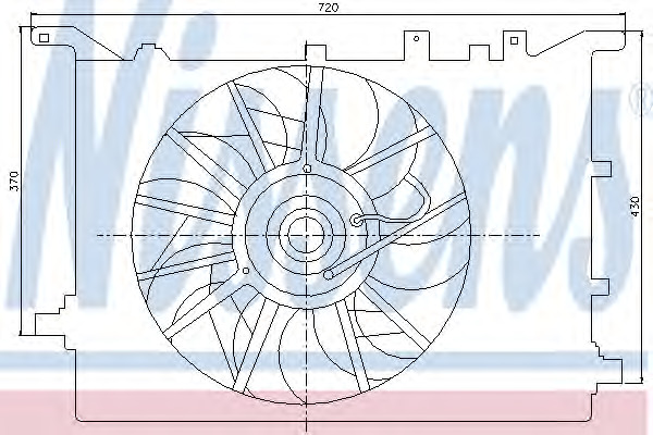 Ventilador, refrigeración del motor