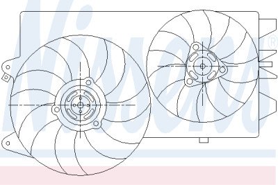 Ventilateur, refroidissement du moteur