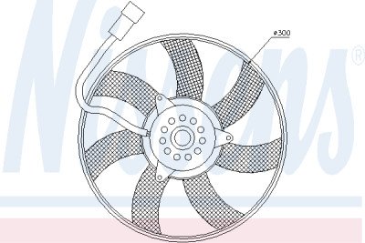 Ventilateur, condenseur de climatisation