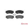 Jeu de 4 plaquettes de frein BREMBO P 49 019