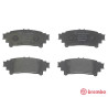 Jeu de 4 plaquettes de frein BREMBO P 83 153