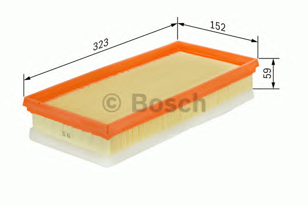 Filtre à air BOSCH F 026 400 108