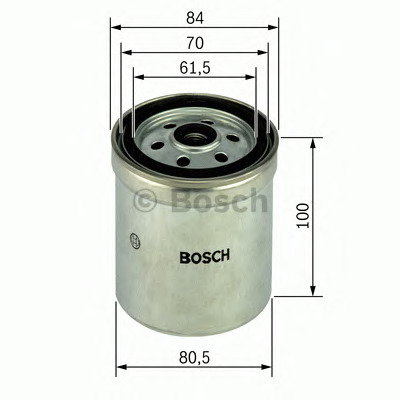 Filtre à carburant BOSCH 1 457 434 157