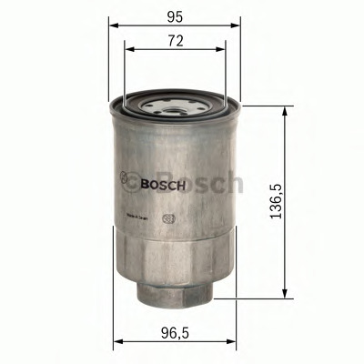 Filtre à carburant BOSCH 1 457 434 302
