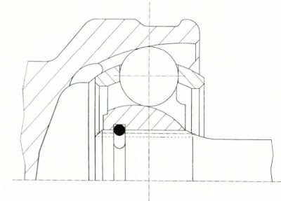 Jeu de joints, arbre de transmission