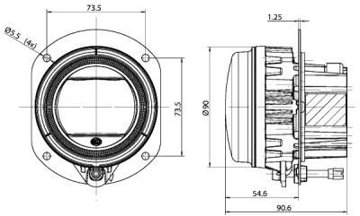Projecteur longue portée