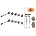 Kit de feux diurnes HELLA 2PT 010 458-711