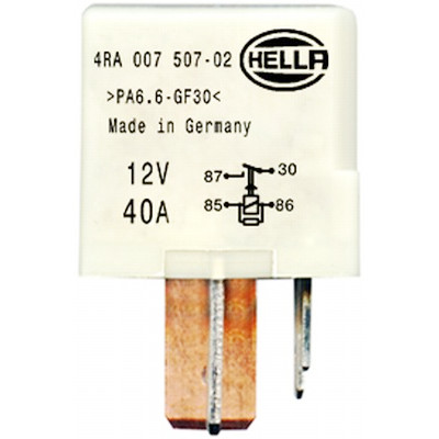 Relais, système de préchauffage HELLA 4RA 007 507-021