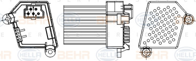 Régulateur, pulseur d'air habitacle
