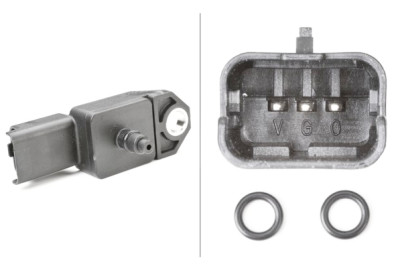 Capteur de pression de suralimentation HELLA 6PP 009 400-521