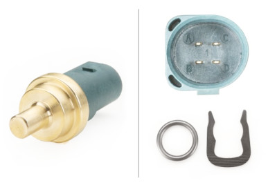 Capteur de température du liquide de refroidissement HELLA 6PT 009 107-141
