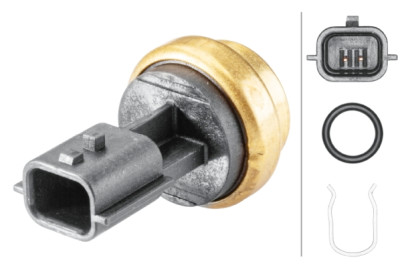 Capteur de température du liquide de refroidissement HELLA 6PT 013 113-221