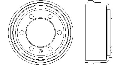 ensemble de tambour de frein