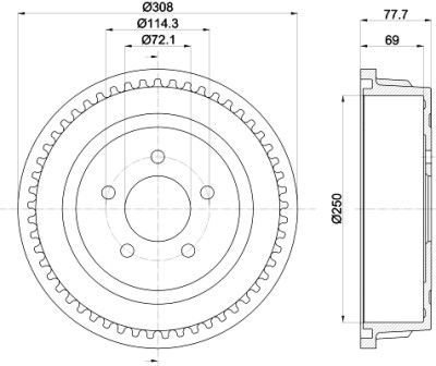 Tambour de frein
