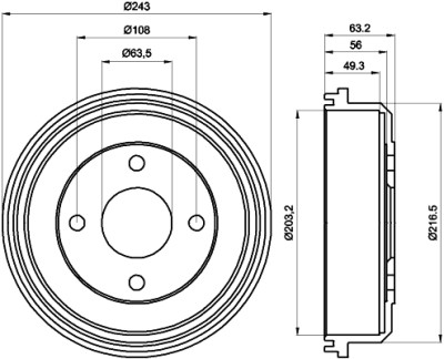 Tambour de frein