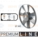 Ventilateur, refroidissement du moteur