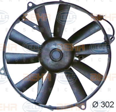 Ventilateur, refroidissement du moteur
