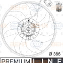 Ventilateur, refroidissement du moteur