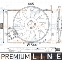 Ventilateur, refroidissement du moteur