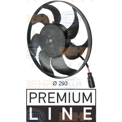 Ventilateur, refroidissement du moteur