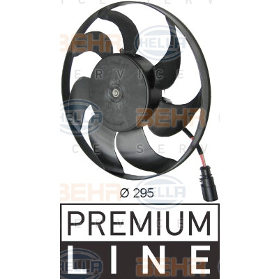 Ventilateur, refroidissement du moteur