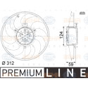 Ventilateur, refroidissement du moteur