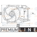 Ventilateur, refroidissement du moteur