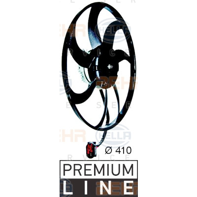 Ventilateur, refroidissement du moteur