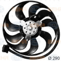 Ventilateur, refroidissement du moteur