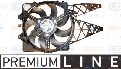 Ventilateur, refroidissement du moteur