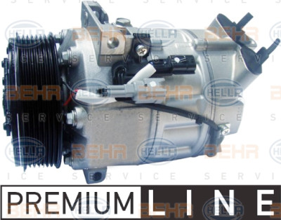 Compresseur, climatisation BEHR HELLA SERVICE 8FK 351 322-161