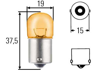 Pack Lampes, éclairage de plaque d'immatriculation (10 unités)